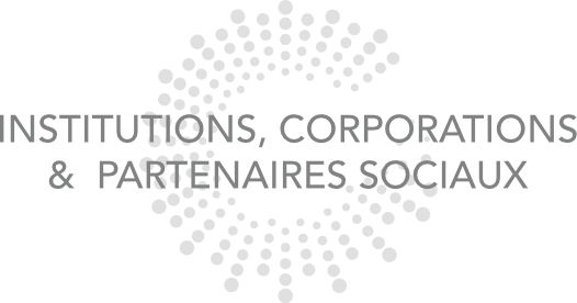 Institutions, corporations & partenaires sociaux